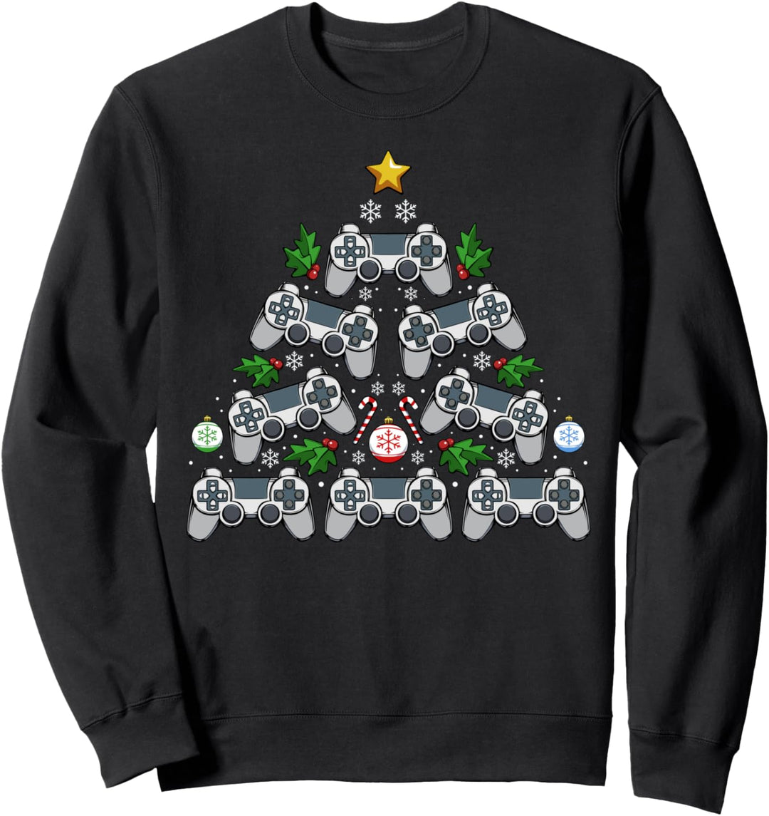 Gamer Gaming Videospiele Fan Heiligabend Weihnachtsgeschenk Sweatshirt