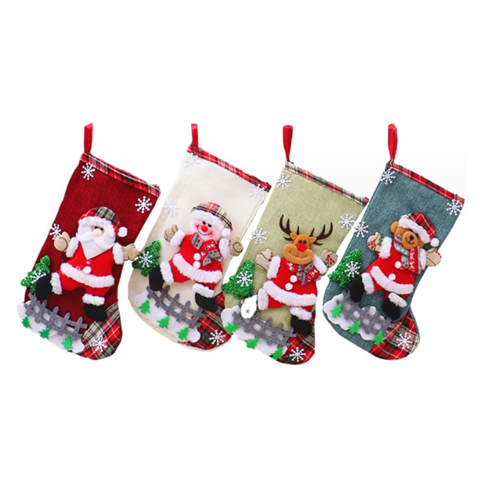 Weihnachtsstrumpf Nikolausstrumpf Set Nikolausstiefel Socken Weihnachtsstrumpf Geschenktüte Weihnach