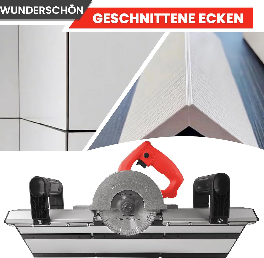 VKE 1200W 45 grad Elektrischer Fliesenschneider mit Sägeblatt 6, 6