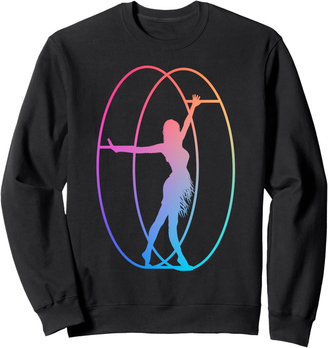 Rhönrad Turnen | Rhönradturnen Sport Mädchen Frauen Sweatshirt
