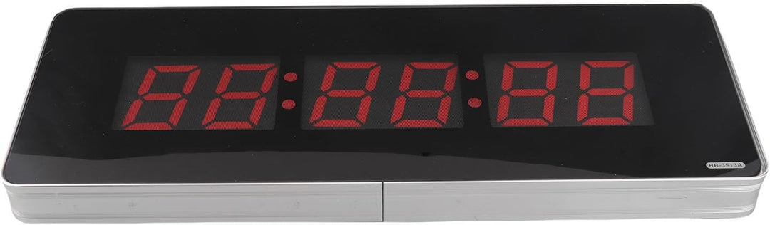Jeffergarden LED Wanduhr Digital, Wall Clock LED Uhr Digital Home Digitale Wanduhren für Wohnzimmerd