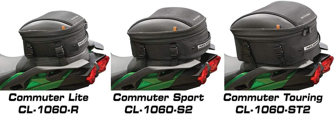 Nelson-Rigg CL-1060-S2 Hecktasche, für Pendler und Sport, Schwarz Commuter Sport, Commuter Sport