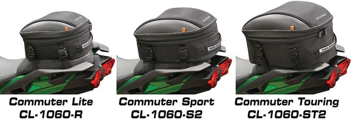 Nelson-Rigg CL-1060-S2 Hecktasche, für Pendler und Sport, Schwarz Commuter Sport, Commuter Sport