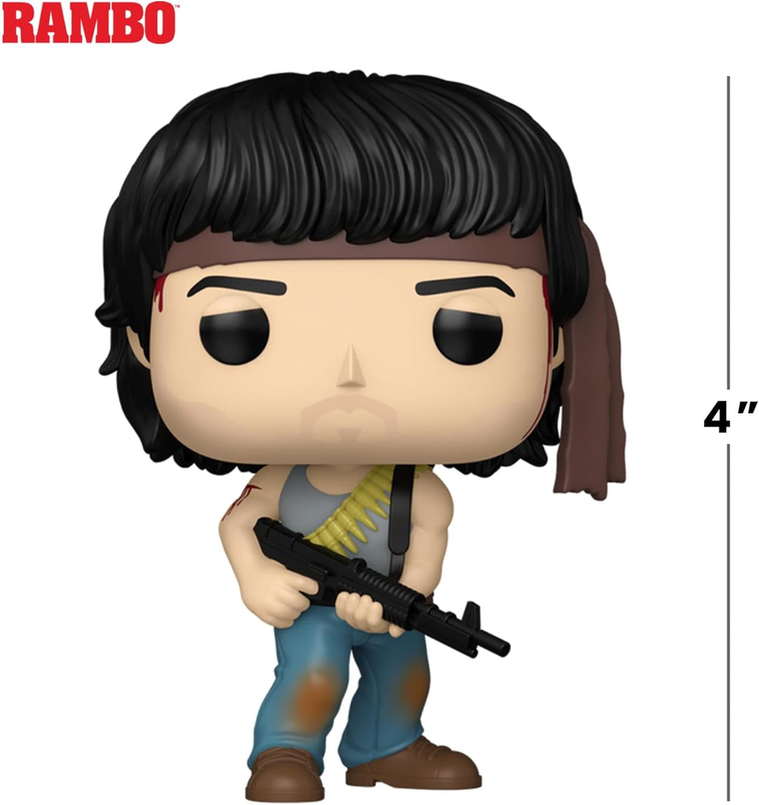 Funko POP! Movies: Rambo First Blood - John Rambo - Sammelbare Vinylfigur - Geschenkidee - Offiziell