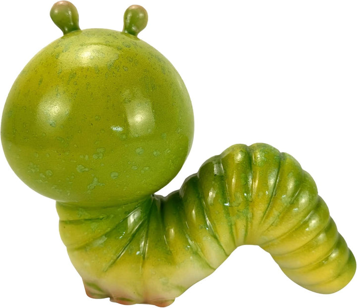 Gartenfiguren für draussen, Regenwurm, Raupe - Deko Figuren für Garten, Terrasse und Balkon - wetter
