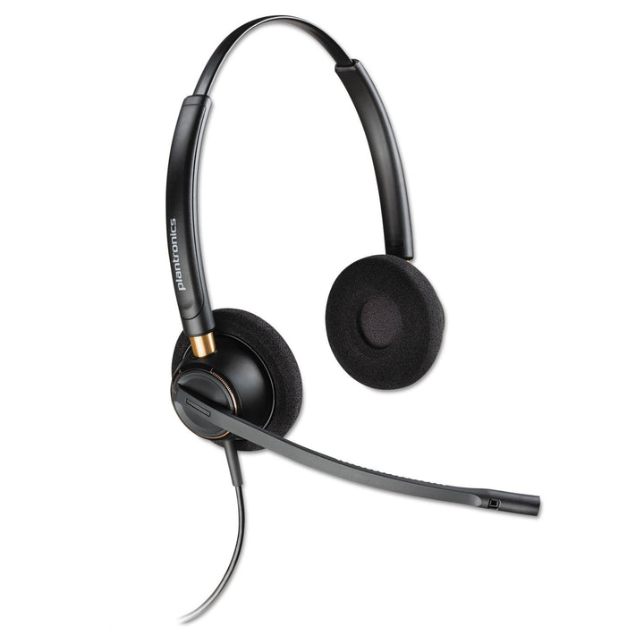 HP Poly EncorePro 520 500 series Headset On-Ear kabelgebunden Quick Disconnect Schwarz Zertifiziert