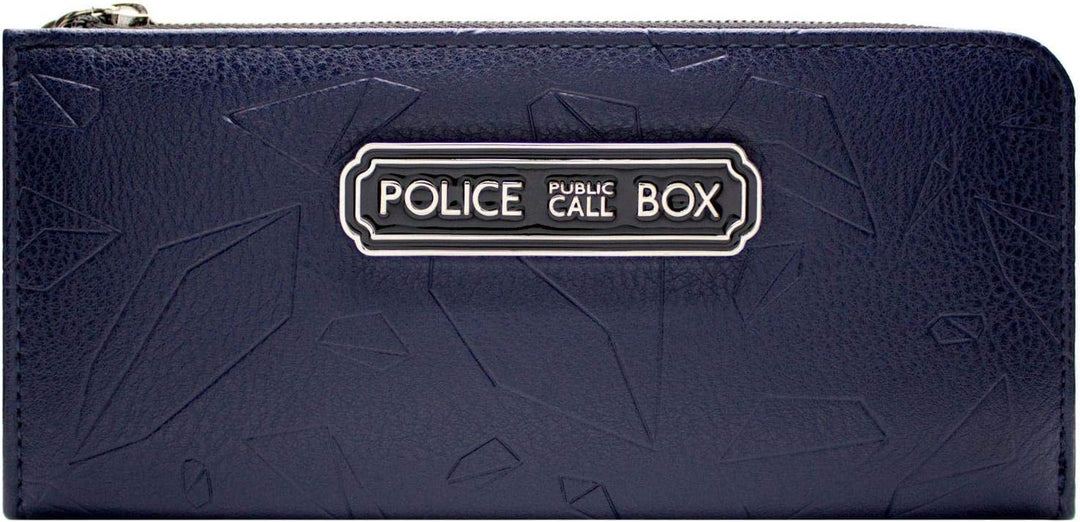 Doctor Who Polizei Öffentlichkeit Telefonzelle Portemonnaie Geldbörse Blau
