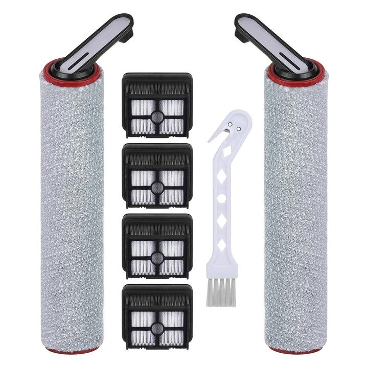 H12 Pro Zubehör für Dreame H12 Pro, H12 Dual Nass- und Trockensauger Ersatzteile, 2 Bürstenrolle + 2