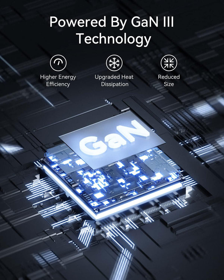 VOLTME USB C Ladegerät, 30W GaN Schnellladung mit PD3.0 QC3.0 PPS, Kompakt Doppel Netzteile kompatib