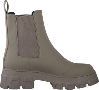 Tamaris Damen Chelsea Boots, Frauen Stiefeletten,Wechselfussbett 40 EU Grau Taupe Uni, 40 EU Grau Ta