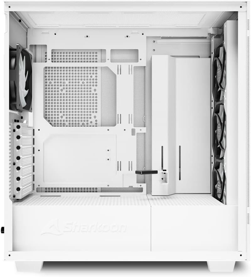 Sharkoon Rebel C50 RGB, ATX PC-Gehäuse, Weiss