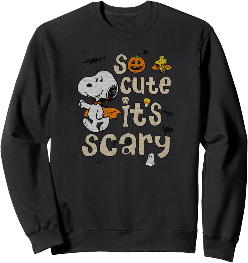 Peanuts Halloween Snoopy So Cute Scary Sweatshirt