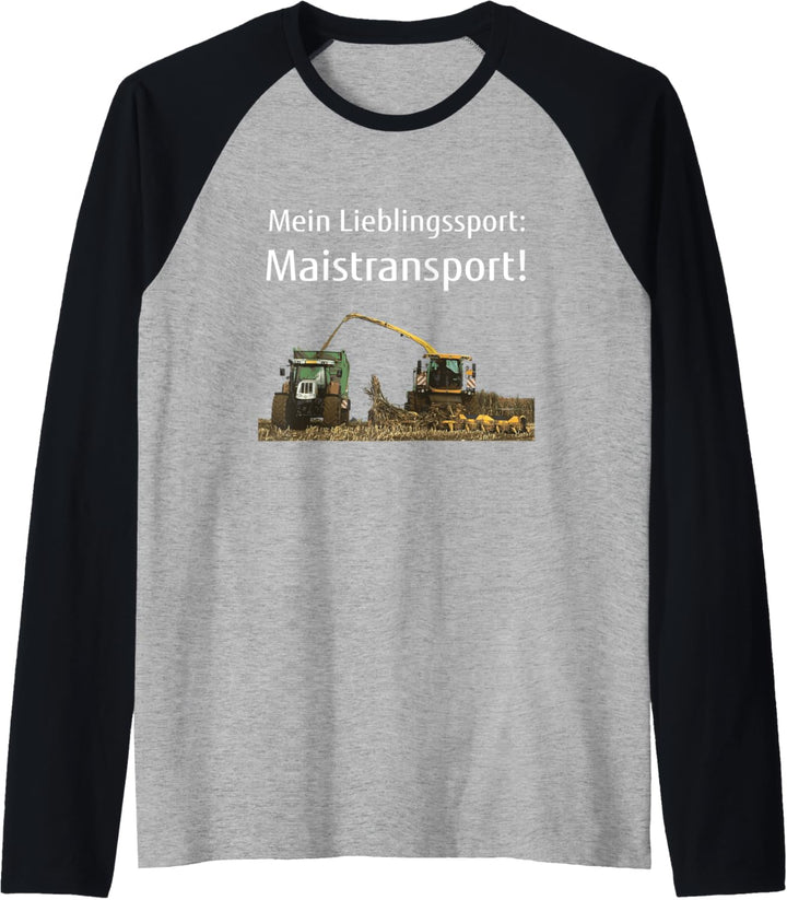 Mais häckseln Landwirt Bauer Lohner Mais-Ernte Maistransport Raglan
