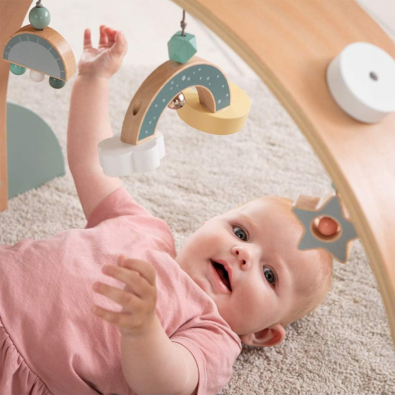 howa Spielbogen Baby Gym Spieltrapez aus Holz Space 6019