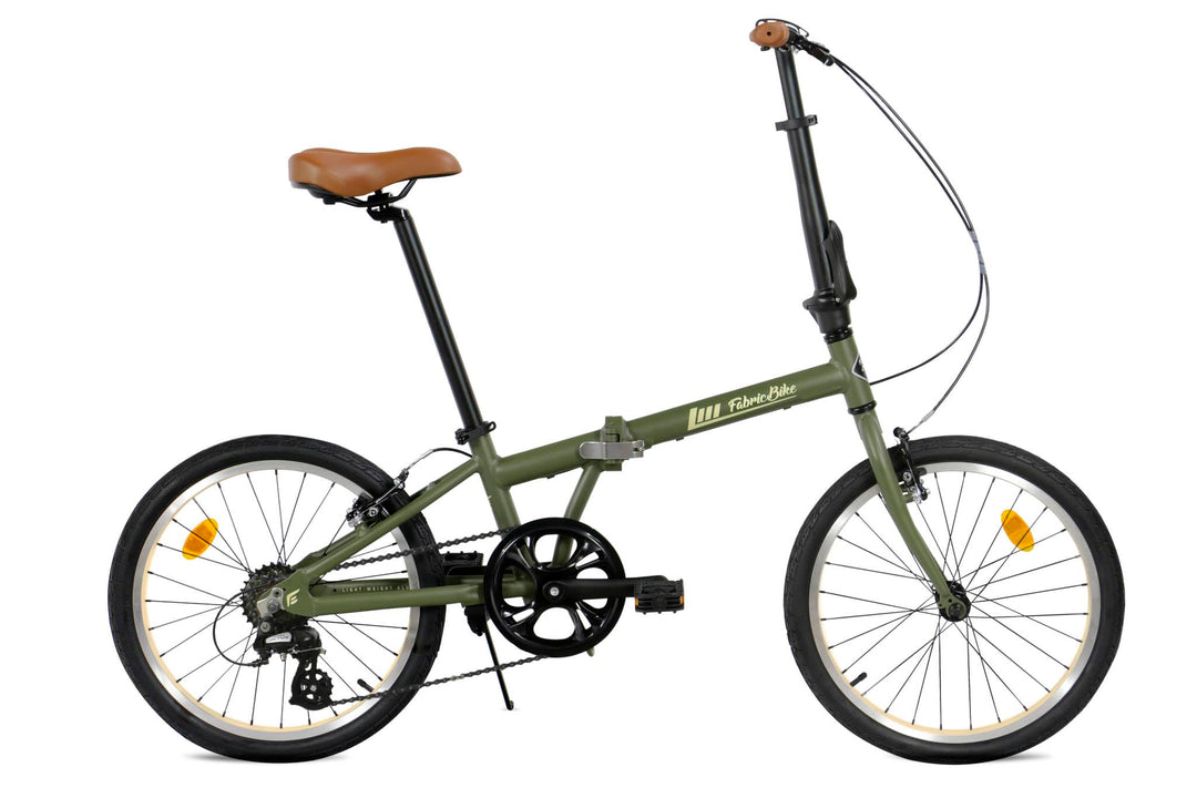 FabricBike Klappfahrrad, Alu-Rahmen, Single Speed, klapprad 20 Zoll, Folding, klapp Fahrrad, Klappra