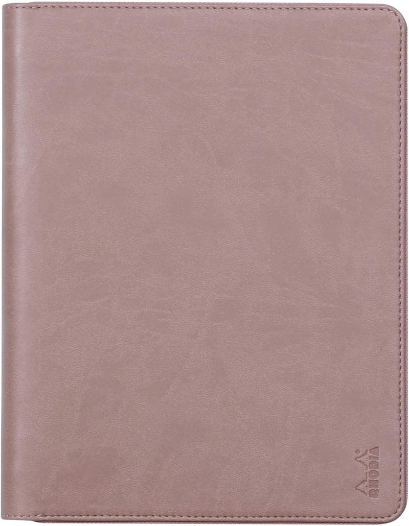 Rhodia 168108C - Konferenzmappe Rhodiarama 19,5x25,5 cm, mit Etui, dehnbare Haupttasche, 2 flache Re