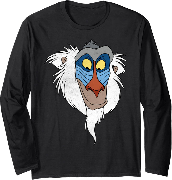 Disney Lion King Rafiki Big Face Langarmshirt