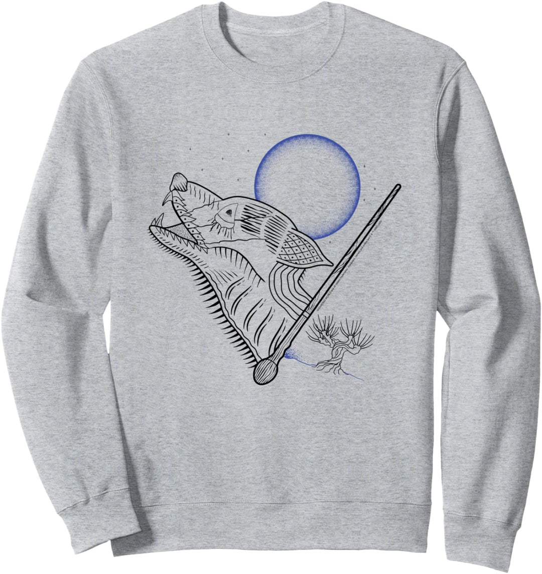Harry Potter Werewolf Line Art Sweatshirt