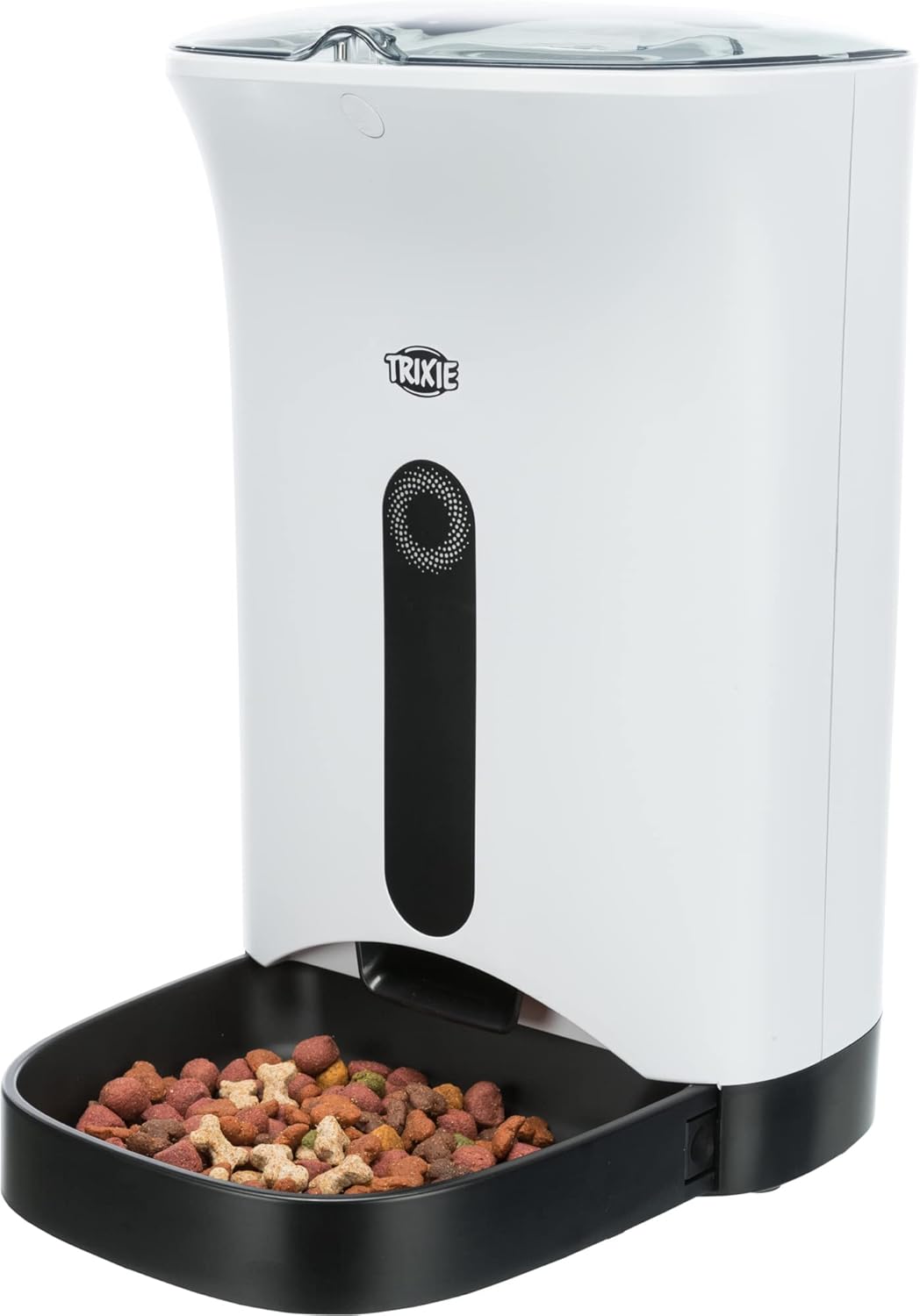 TRIXIE steuerbarer Futterspender per APP "FUTTERAUTOMAT TX8, 4,3 L/24 × 38 × 19 CM, WEIss/SCHWARZ" -