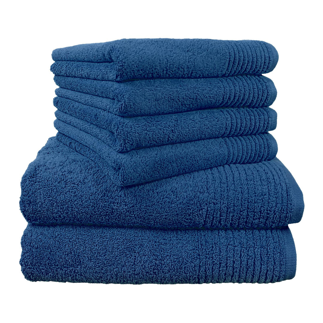 Dyckhoff 0410996445 Handtuchset "Brillant", 2 Badetücher / Duschtücher 70 x 140 cm und 4 Handtücher