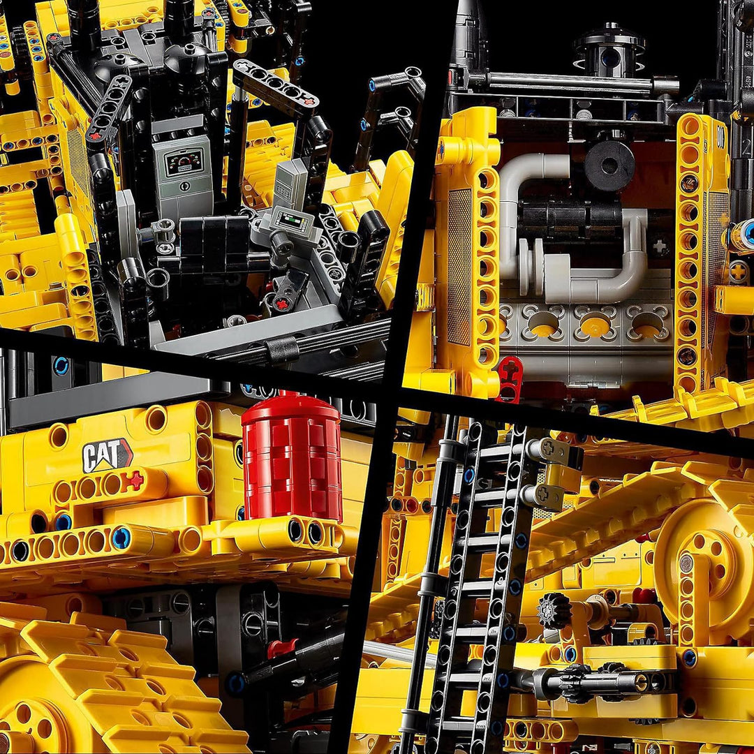 LEGO 42131 Technic Appgesteuerter Cat D11 Bulldozer, Set für Erwachsene, ferngesteuerte Autos, Gesch