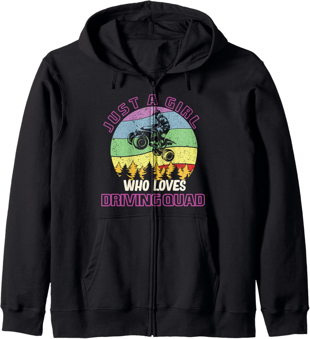 Quad Frauen Kapuzenjacke