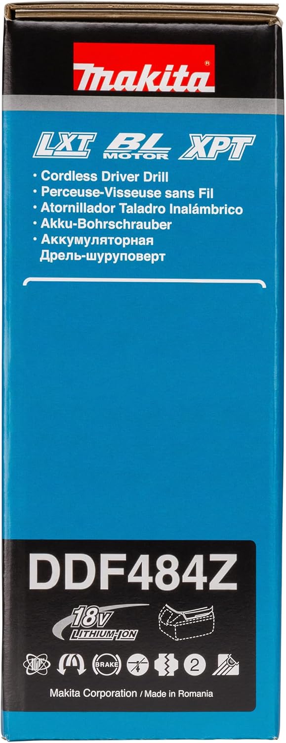 Makita DDF484Z Akku-Bohrschrauber 18 V (ohne Akku, ohne Ladegerät)