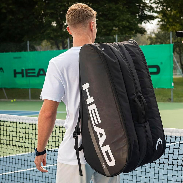 HEAD Tour Racquet Bag L Schwarz/Weiss, Schwarz/Weiss