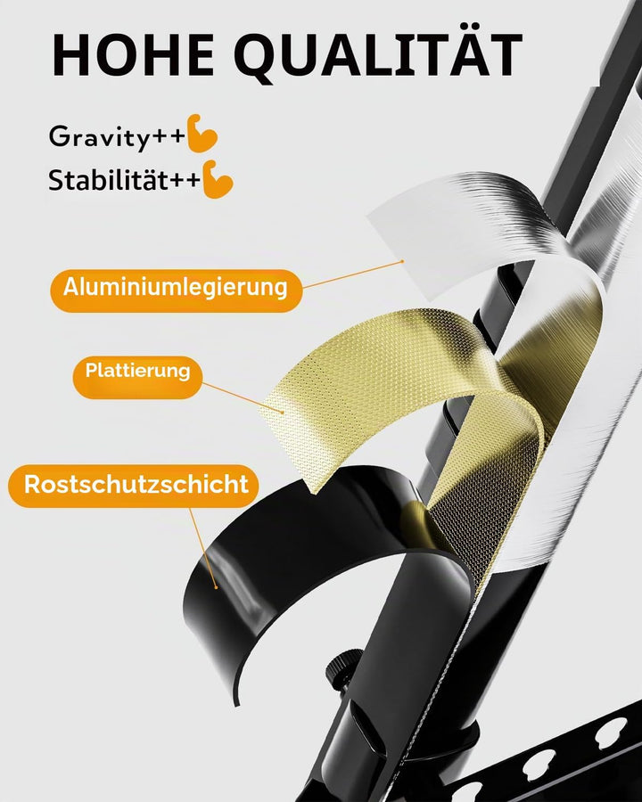 Nicpro Staffelei für Schilder – 1 Packung schwarze Aluminium-Staffeleien mit Dreibein, höhenverstell