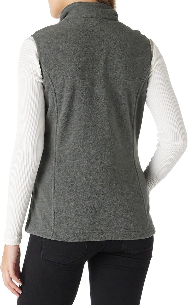 Outdoor Ventures Fleece Weste für Damen ,Weich Ärmellos Jacke mit Reissverschlusstaschen, Sport Lauf