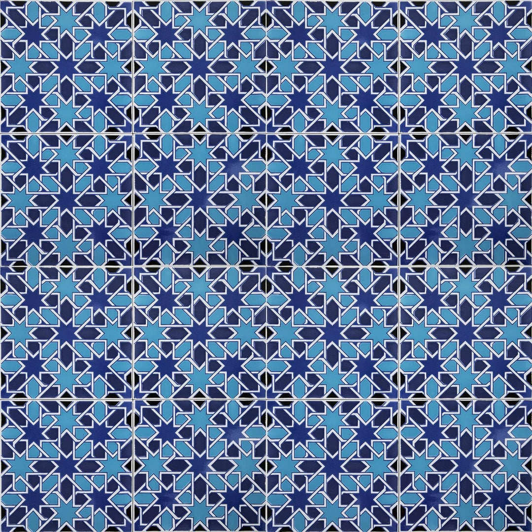 Cerames Orientalische Marokkanische Keramikfliesen Casablanca - dekorative Mosaikfliesen für das Bad