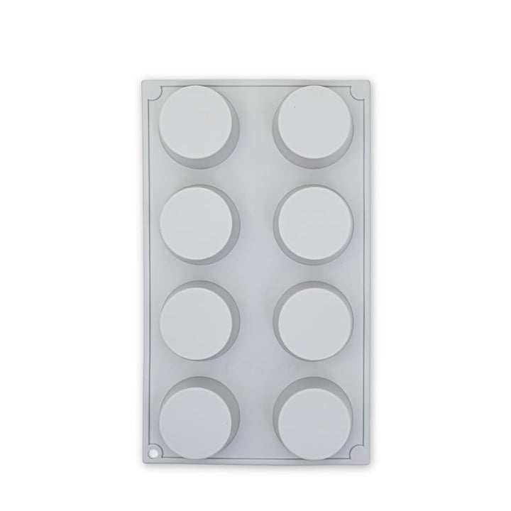 CÉCOA • Kuchenform • Backform für 8 Muffins • Silikon Pro • Antihaftbeschichtung & robust • Einfache