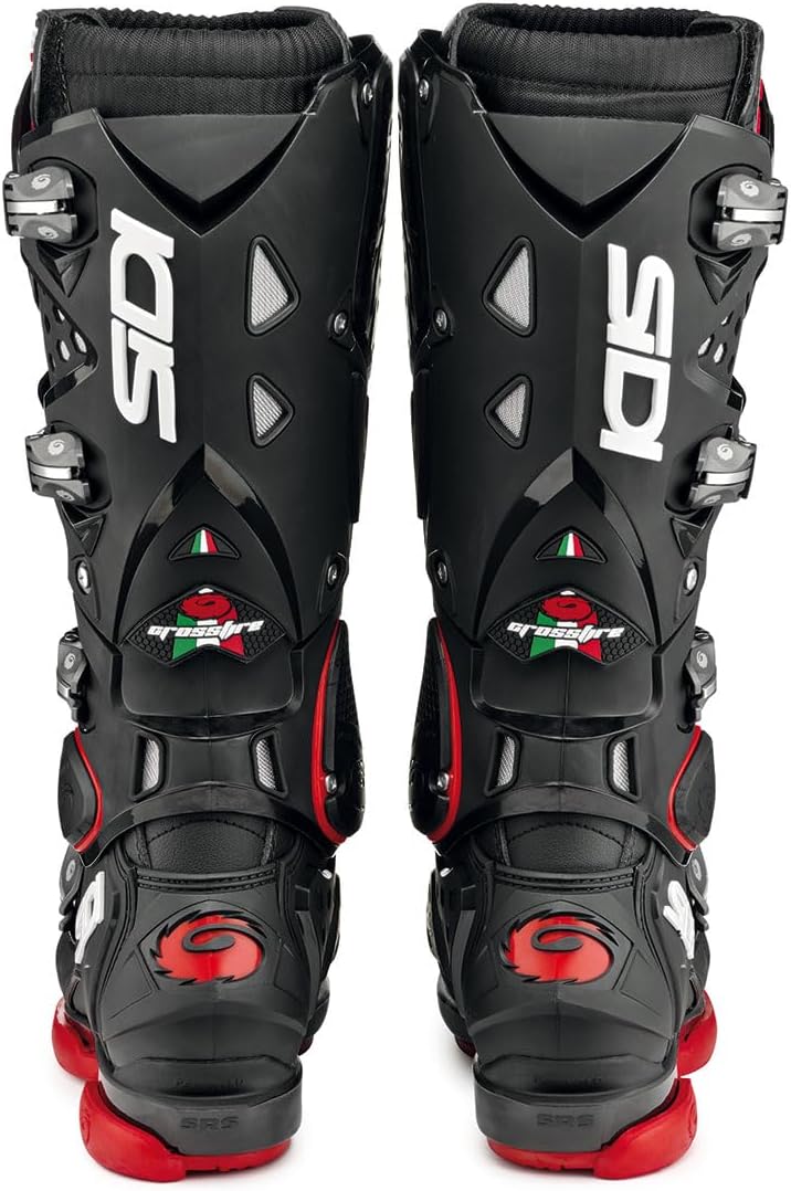 Sidi Herren Crossfire 2 SmSupermotard boots 46 EU Schwarz, 46 EU Schwarz