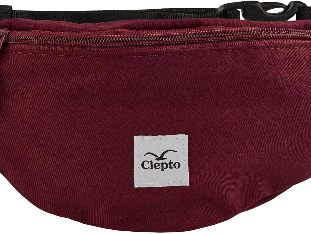 Cleptomanicx Hipbag C.I. Patch (Tawny Port), Tawny Port