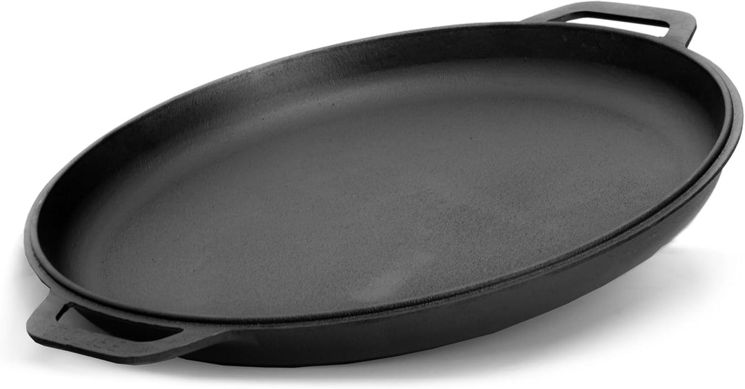 4BIG.fun 8L Schwenktopf Kazan Grill BBQ Camping Bräter Gusseisen Deckel-Bratpfanne Plow Tatarskij Gr