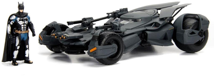 Jada Toys Batman vs Superman Justice League 2016 Batmobil, Miniatur-Fahrzeug, 99232BK, Schwarz, Mass