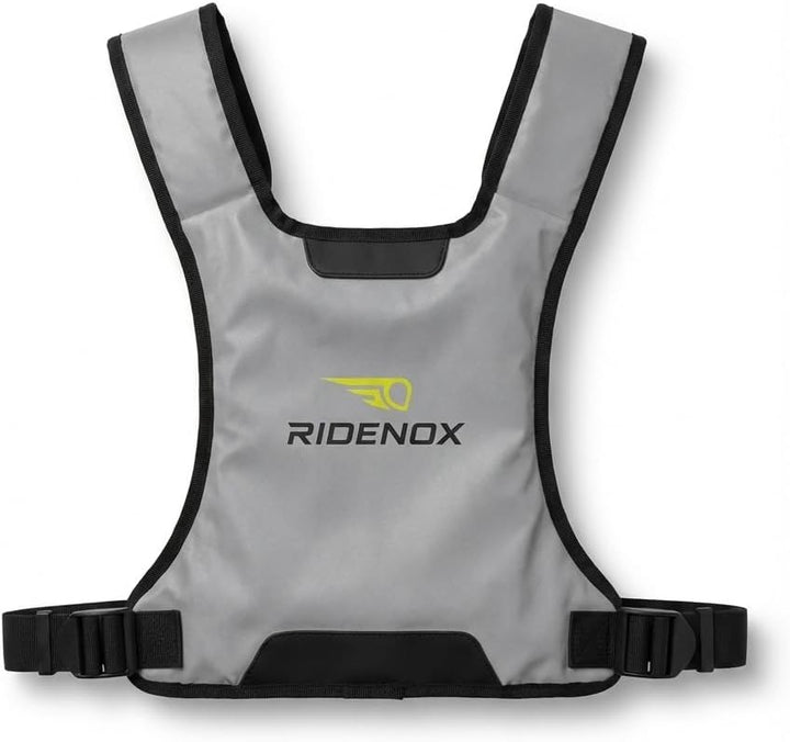 reflektierenede Chest Bag ideal für Motorrad und Radfahrer, mit magnetischen Seitenverschlüssen und