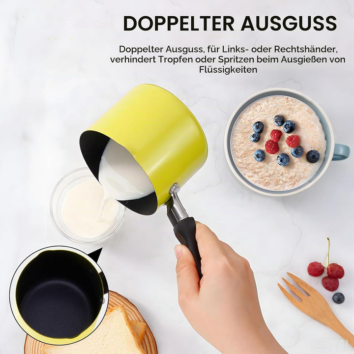 Milchtopf, 550 ml Kochtopf Schmelztopf, Induktion Kochtopf Schmelztopf Schokolade Öl Butter Schmelzt