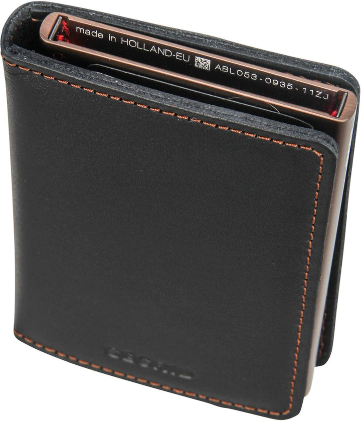 Secrid SlimwalletVintage, Reiseaccessoire - Kartenhalter Typ Umschlag Einheitsgrösse Black-brown, Ei