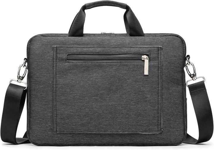 Kinmac 360 Degree Laptop Messenger Shoulder Bag 11 inch-13.5 inch Schwarz, 11 inch-13.5 inch Schwarz