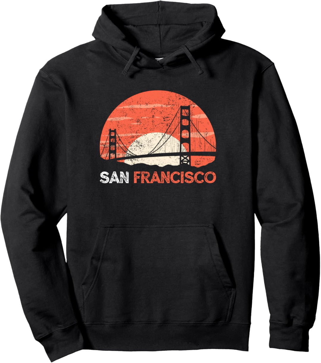 San Francisco Kalifornien Golden Gate Pullover Hoodie