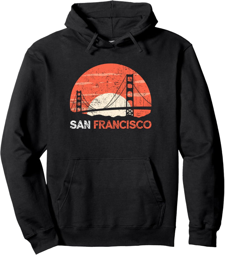 San Francisco Kalifornien Golden Gate Pullover Hoodie
