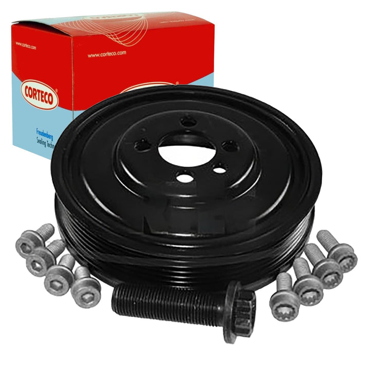 Corteco 80004925  Kit Riemenscheiben, Kurbelwelle/gekröpft