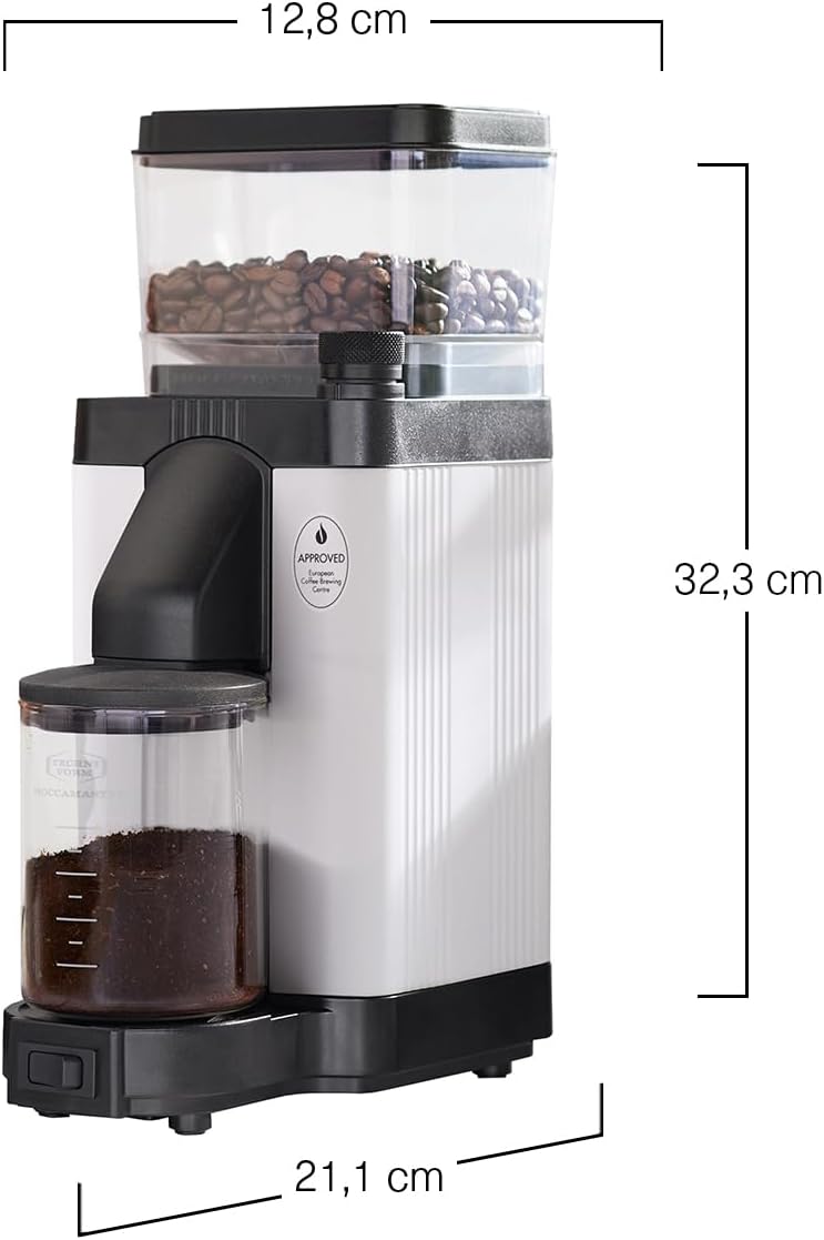 Moccamaster KM5 Kaffeemühle, Filterkaffee, Matt White, Matt White