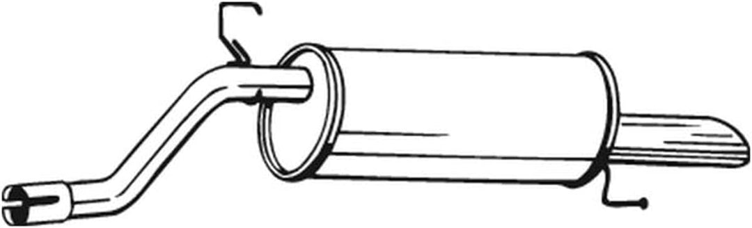 Bosal 185-689 Endschalldämpfer