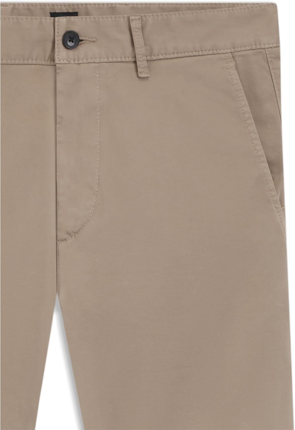 BOSS Herren Chino Slim Slim-Fit Hose aus elastischem Baumwoll-Satin 29W / 32L Open Green, 29W / 32L