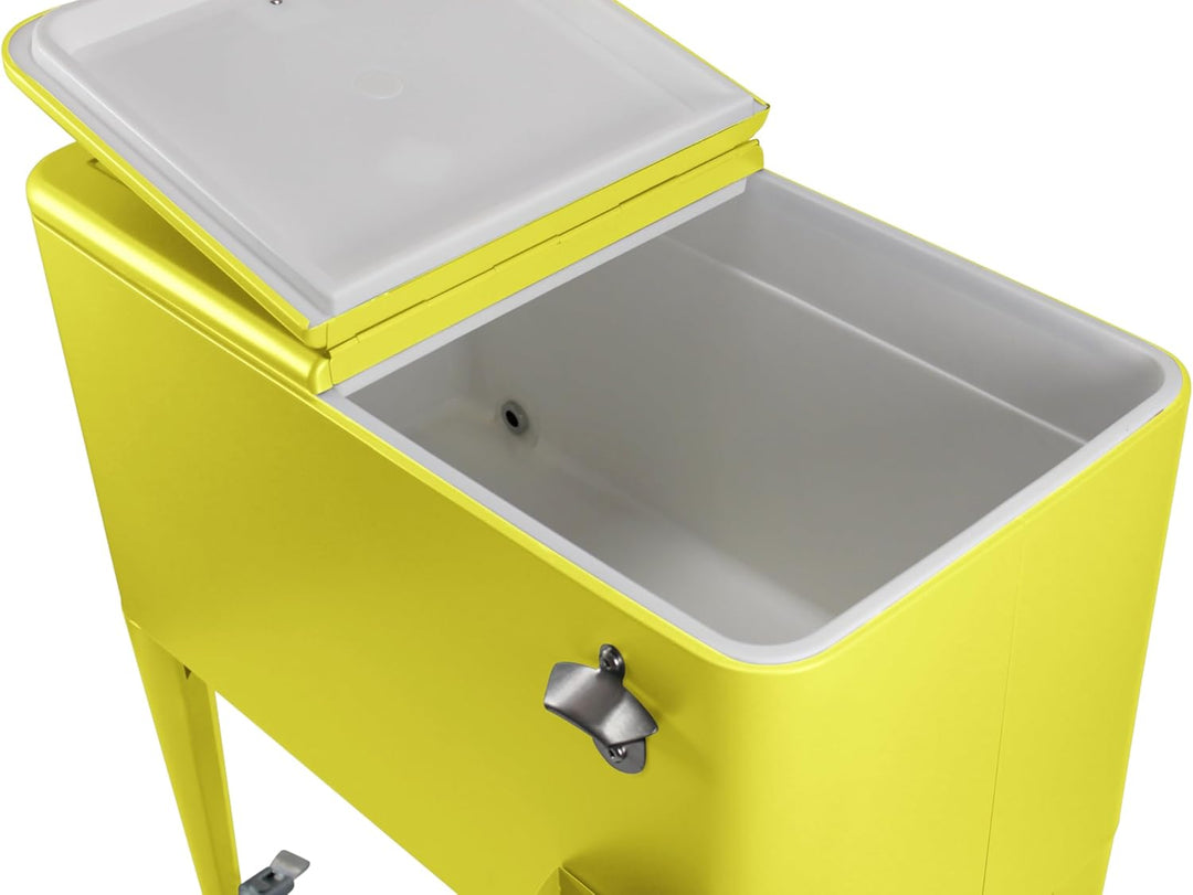 Kailua Cooler - Kühlbox, Kühlwagen, Getränkekühler Gelb, Gelb