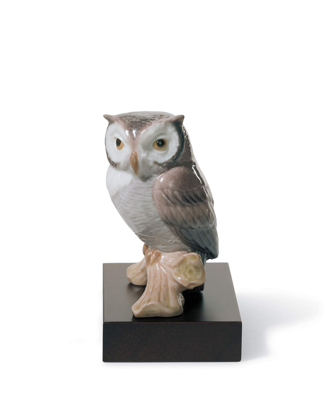LLADRÓ Figur Glücksuhu. Eule. Porzellan.