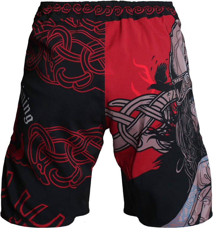 Hardcore Training Fight Shorts Kurze Hose Herren Kampfshorts Männer BJJ Grappling Boxen MMA No Gi Cr