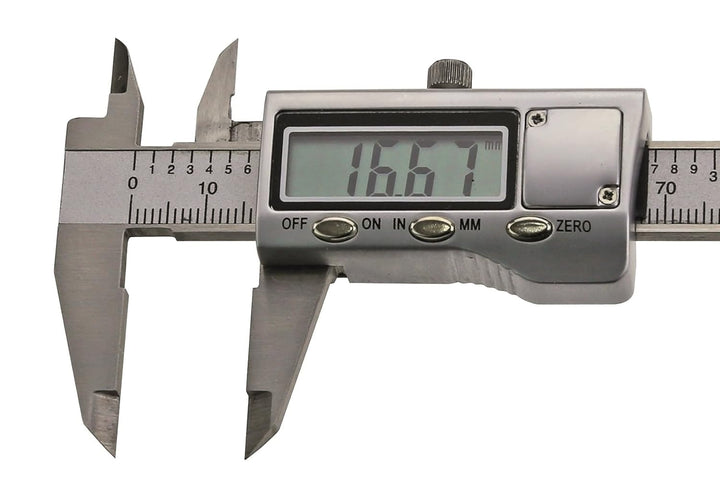 CNC QUALITÄT Digital Messschieber 100 mm DIN 862 - Metallgehäuse